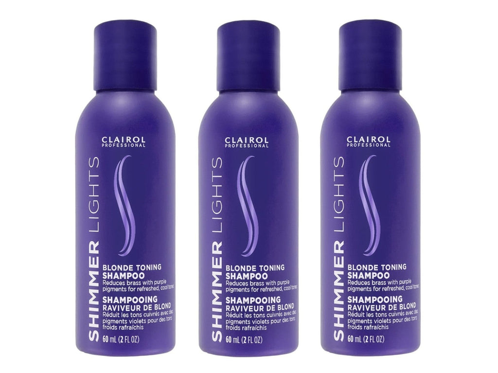 Professional Shimmer Lights Purple Shampoo – Blonde & Silver Hair Color Enhancing Shampoo