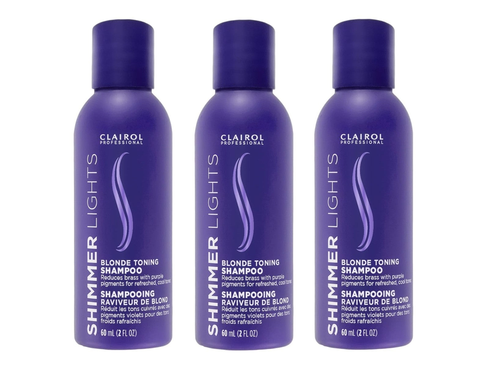 Professional Shimmer Lights Purple Shampoo – Blonde & Silver Hair Color Enhancing Shampoo